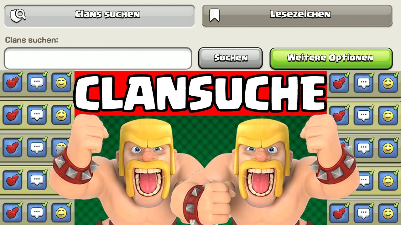 ICH SUCHE EINEN CLAN! * Clash of Clans * CoC
