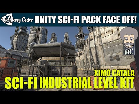 Unity Asset Reviews - SciFi Industrial Level Kit