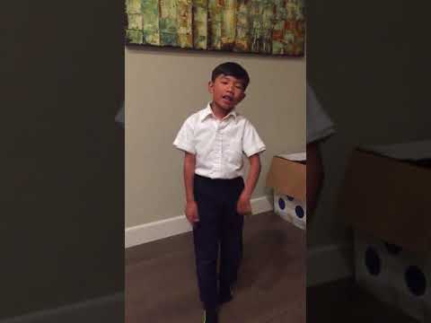 Dominic 7 year old singing Location
