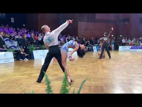 RUMBA - U21 FINALE - Yuri Burkovski & Maya Postnikov (ISR 9 - 6th) WDSF 2024 GOC STUTTGART