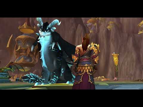 Back to the Future (2 Cutscenes: Chromie and Eternus back to the future, Chromie talk with Nozdormu)