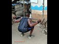 Incredible beast local made training, legs exercise with No excuses | African raw power #gym #gains