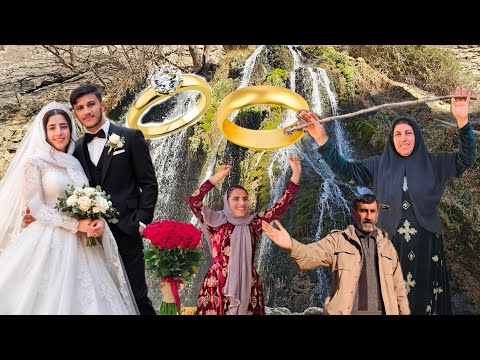 **Arash and Setareh's honeymoon; When true love surrenders even the waterfall! 🔥💍**