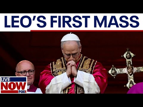 Video | WATCH LIVE: Pope Leo XIV hosts first mass since elected pontiff
