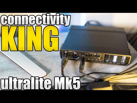 THE LAST AUDIO INTERFACE YOU'LL EVER NEED | MOTU ULTRALITE MK5