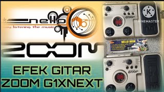 Video thumbnail for Review efek gitar zoom G1x Next kecil2 Cabe Rawit by Nello Musik