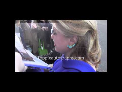 Catherine Deneuve - Signing Autographs at the Film Society of Lincoln Center in NYC