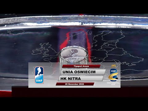Unia Oswiecim vs. HK Nitra - 2023 IIHF Continental Cup Group F