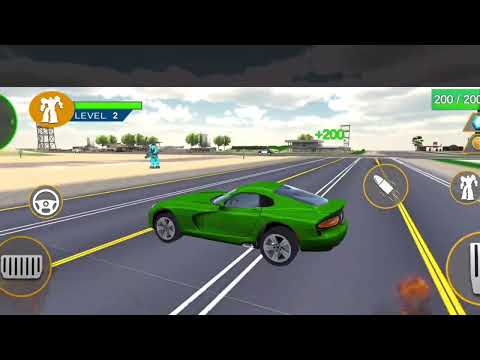 Army Bus Robot Car Game 3D | #robotgame