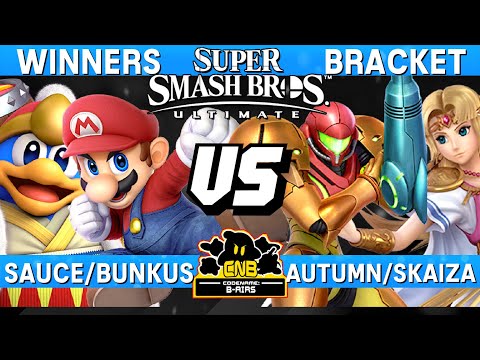 Smash Ultimate Set - SAUCE/Bunkus (Mario / DDD) vs Autumn/Skaiza (Samus / Zelda) - CNB 188