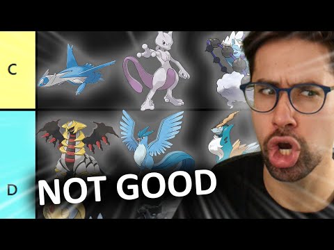 Ranking EVERY Legendary Pokemon Competitively In Sword and Shield