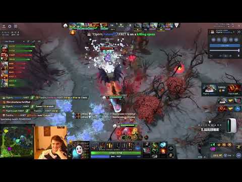 BSJ reacts as Yatoro denies 5 creeps before killing Nine