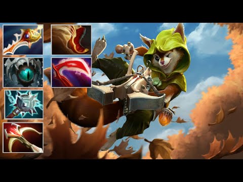 Hoodwink Mid Physical Build  | Dota 2 New Meta Highlights