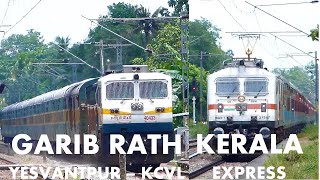 KERALA TRAINS videos - 5 Yesvantpur Garib Rath Kerala express | INDIAN RAILWAYS