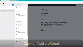 Adding a SnapWidget Instagram widget to your Wordpress website using the Make th