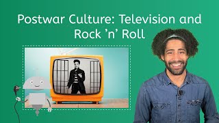 Postwar Culture: Television and Rock 'n' Roll - US History 2 for Kids and Teens!
