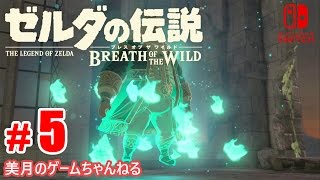 #5【SWITCH】ゼルダの伝説 ブレス オブ ザ ワイルド【実況プレイ】