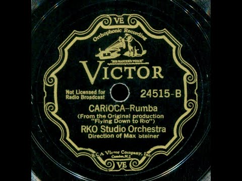 Carioca--Rumba: RKO Studio O , Dir. Max Steiner, 1934
