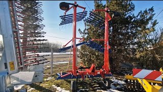 Új Hatzenbichler Gyomfésű 9 méteres