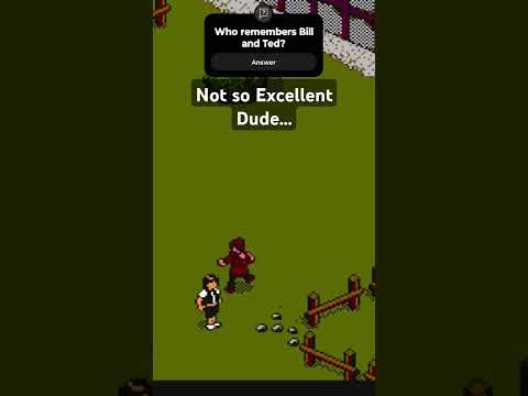Bill and Ted's not so Excellent video game adventure. #retrogaming #billandted #gaming #nes #games