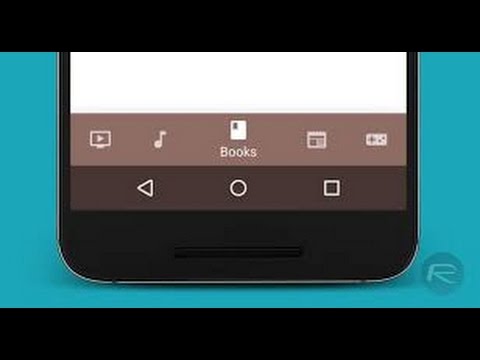 Design Botttombar in Android