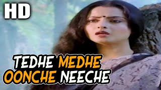 Download lagu Tedhe Medhe Oonche Neeche | Lata Mangeshkar | Raaste Pyar Ke । Jeetendra, Rekha, Shabana Azmi mp3