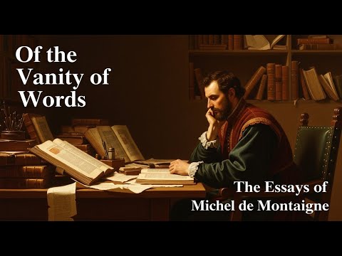 Video thumbnail for Essays of Michel de Montaigne (Chap. 1.51)