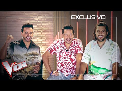 Luis Fonsi presenta a sus asesores Cali y el Dandee | Exclusivo | La Voz Antena 3 2023