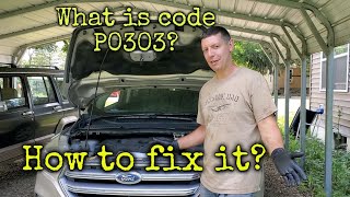 2017 Ford Escape | Check Engine Light | P0303 Code Diagnose and Repair
