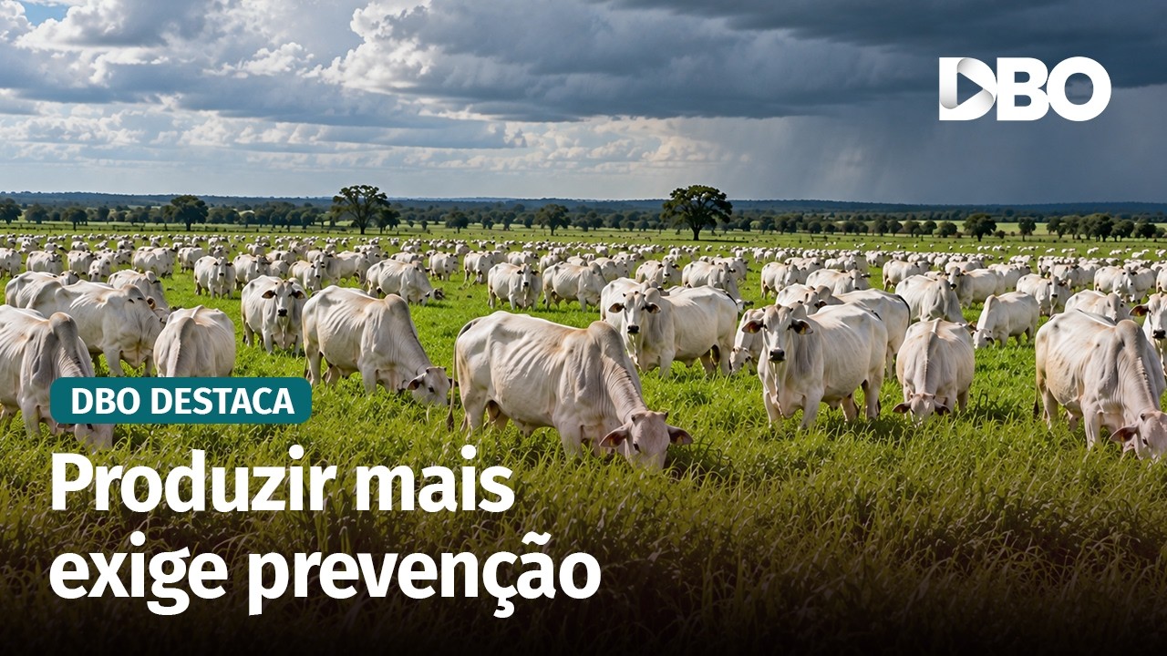 Pecuária intensiva aumenta produção, mas exige atenção aos riscos climáticos