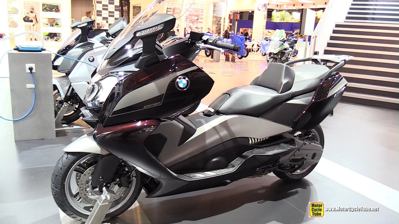 2015 BMW C650 GT Scooter - Walkaround - 2014 EICMA Milan Motorcycle Exhibition