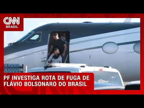 PF investiga circunstâncias da fuga de Flávio Bolsonaro do Brasil | CNN NOVO DIA