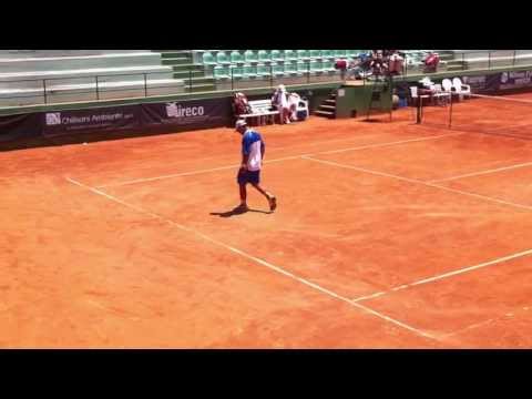 Serie B 03062012 Tc Cagliari vs Ct Mosciano 3-3 Il pnto del primo set di Jonathan Diomedi