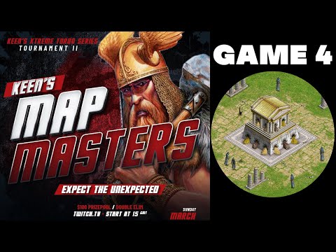 Shelty VS Shadowfaxx Map Masters Finals Game 4 - Fourth Mystery Map Revealed! Age of Mythology