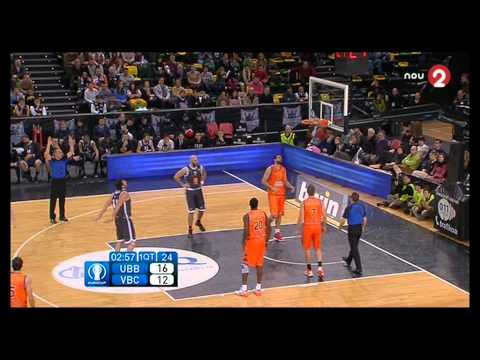Uxue Bilbao Basket 91 - Valencia Basket 76 (Primera parte / 1st Half - Last16 - J4 - Eurocup 12-13)