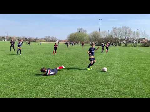 Djibril Snoussi U10A KV Woluwe Zaventem vs K Londerzeel SK (30-03-2019)