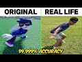 I Wanna Run Away Roblox Original Vs Real Life 99 9999 Accuracy