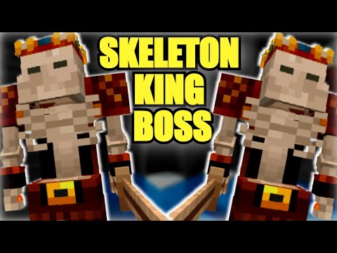 The Undead Monarch: Skeleton King Boss Addon in MCPE