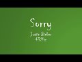 Justin Bieber Sorry 432Hz Audio