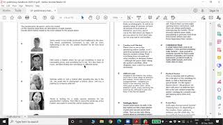 Cambridge B1 Exam Teacher Training - Reading Part 1, 2, 3