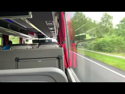 290-WE Parks of Hamilton Vovlo9700 thrash on the 977 Glasgow-Oban