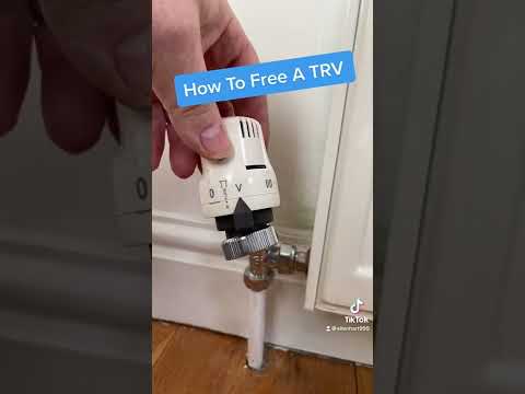 How To Repair A Radiator | How To Free A TRV Thermostatic Valve