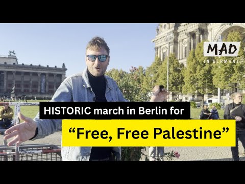Germany's biggest Palestine protest EVER | Mad in Germany