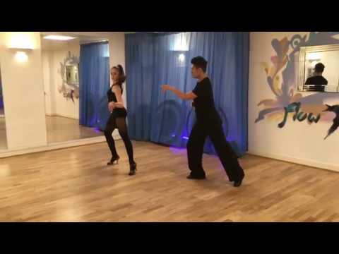 How to dance Kicks in Jive - Advanced Variation