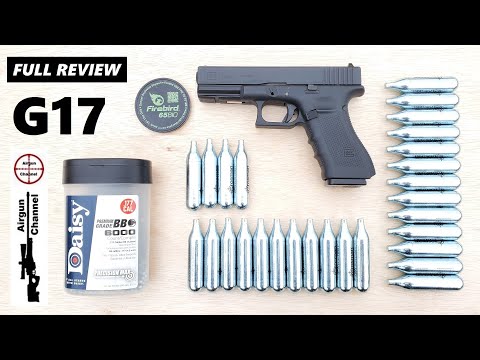 GLOCK 17 (Gen4) PERFECTION in .177 (BlowBack Co2) Review / Glock 17 BB Pistol Review