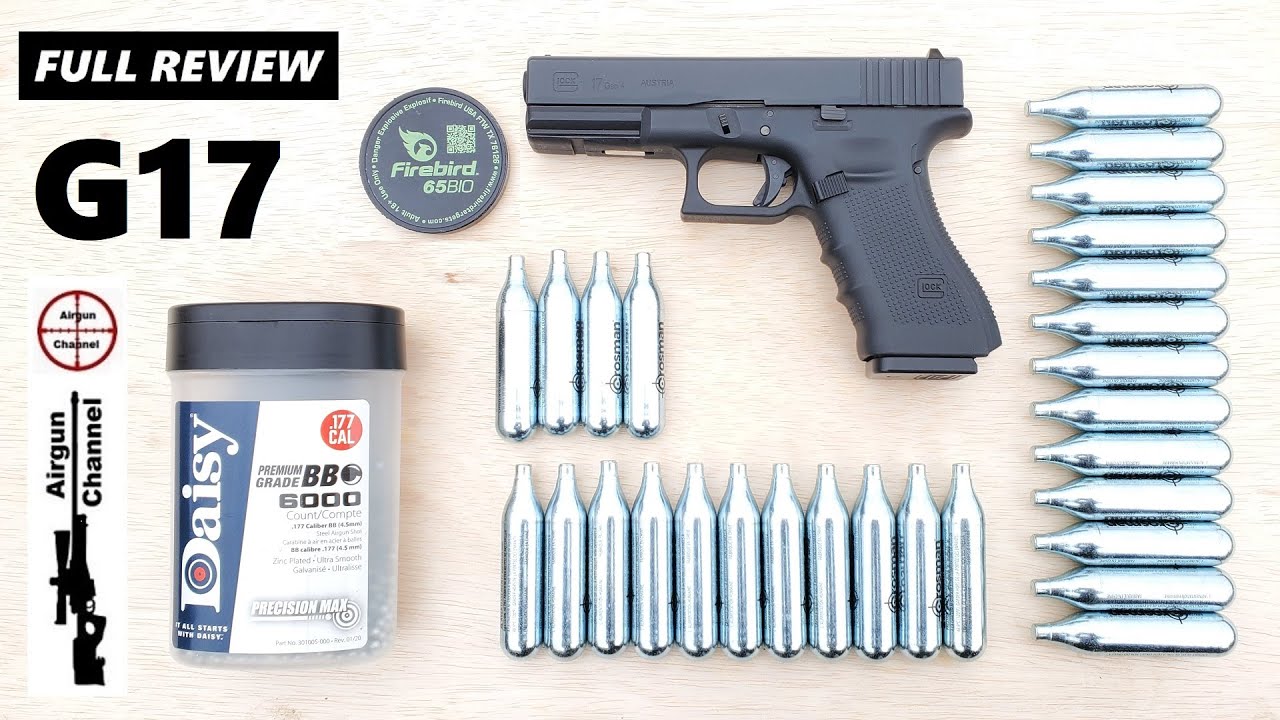GLOCK 17 (Gen4) PERFECTION in .177 (BlowBack Co2) Review / Glock 17 BB Pistol Review
