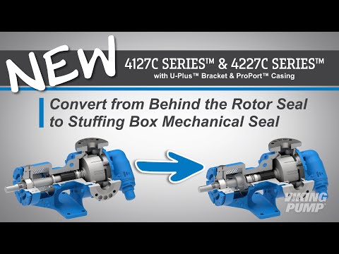 Convert Pump from Behind the Rotor to Stuffing Box Component Mechanical Seal - 4127C & 4227C Series™
