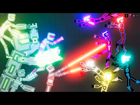 Super DROIDS vs Hi-Tech Soldier │ PEOPLE PLAYGROUND