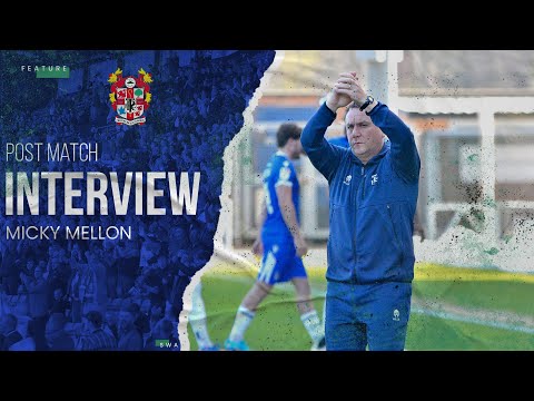 Post Match | Micky Mellon (Colchester United)