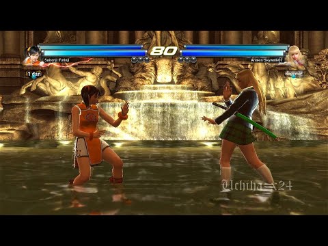 142 Lili Rochefort y Alisa VS Xiaoyu y Lili - Tekken Tag 2 ( Uchiha x24 ) GamePlay PS3